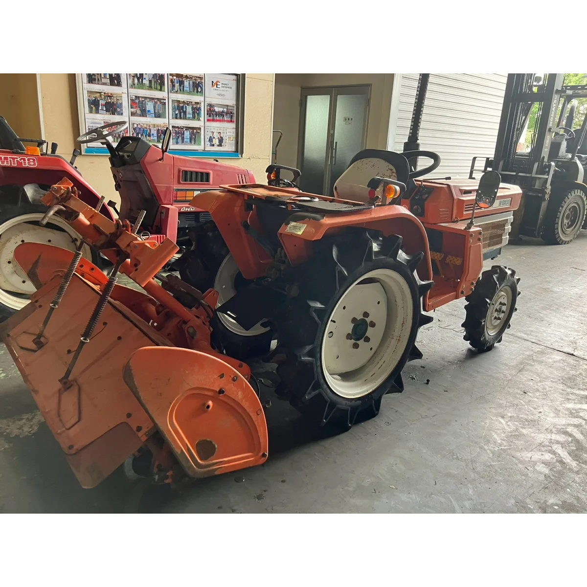 Micro-tracteur diesel Kubota B1600 d'occasion au Maroc — Grelinette Maroc — photo 3